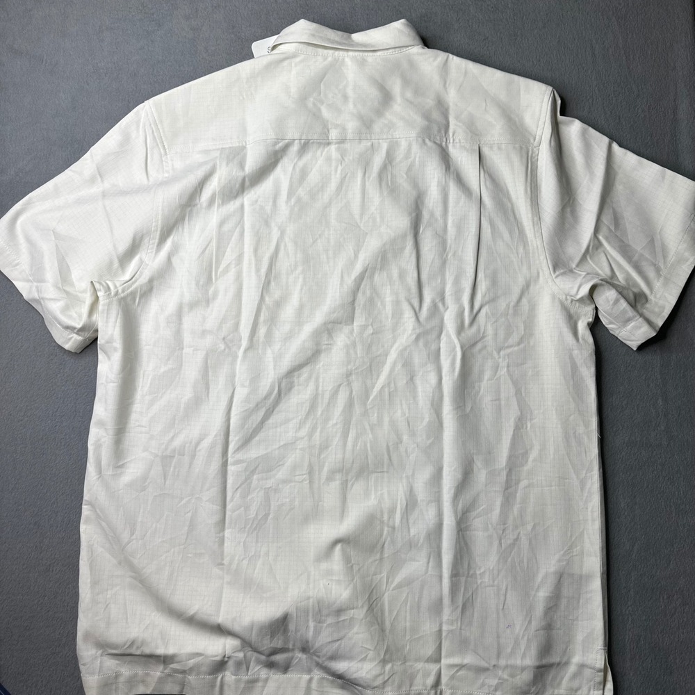 Tommy Bahama Coastal Breeze Check Shirt Mens Large Continental Silk‎ Blend NWT - Picture 11 of 13
